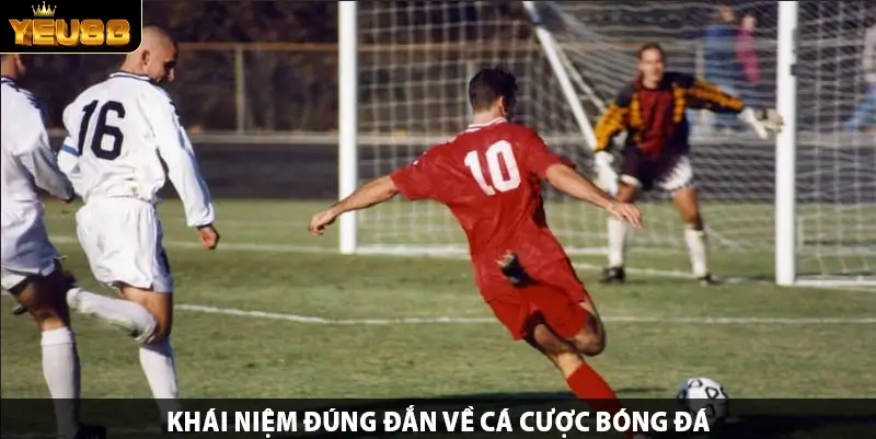 Khái niệm đúng đắn về cá cược bóng đá